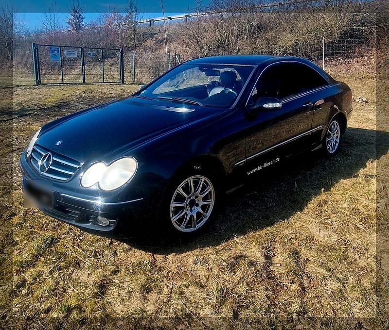 Gebraucht Mercedes CLK200 Avantgarde 163 PS (119 kW) 2005 Schwarz Coupé