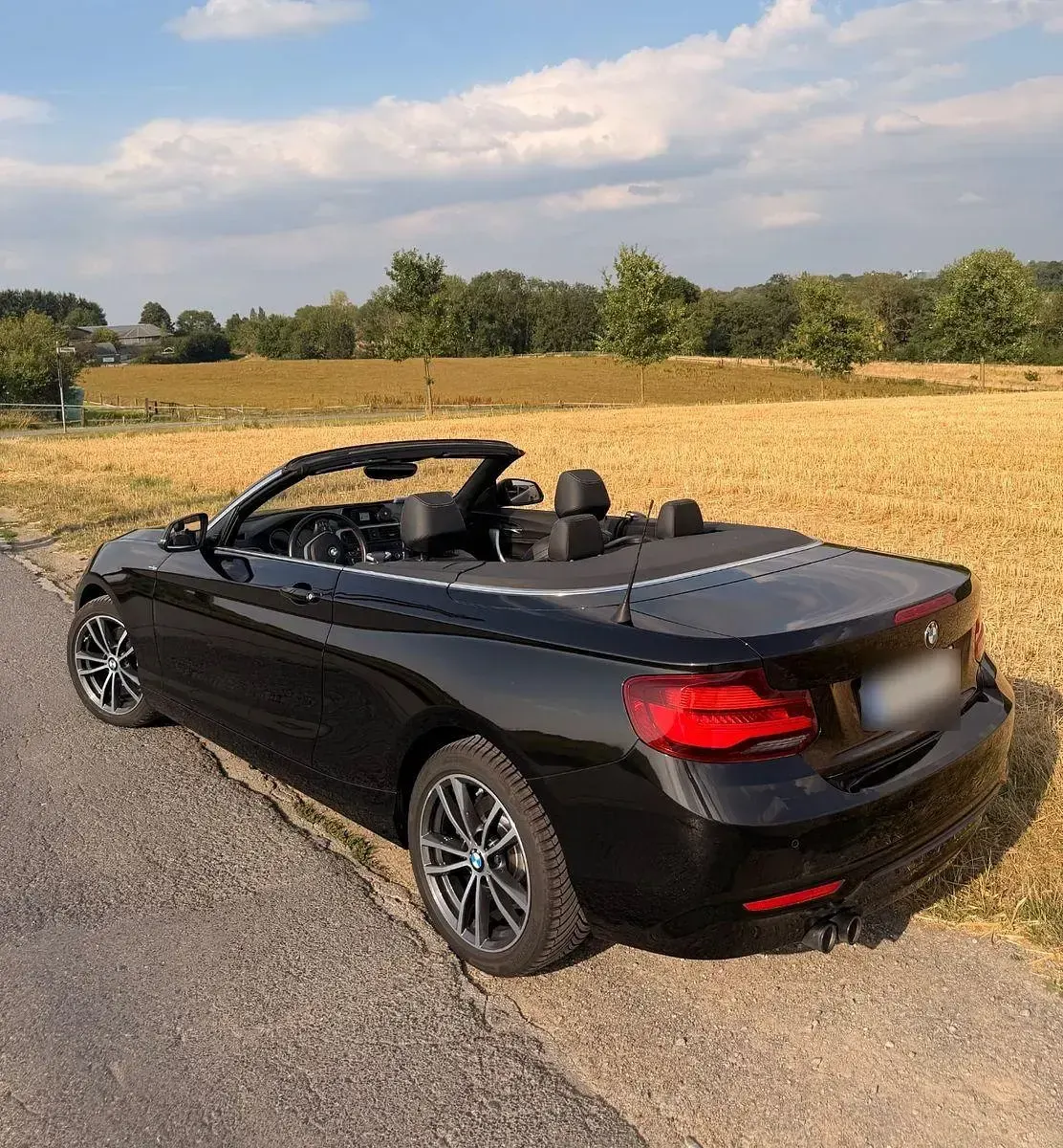 Gebraucht BMW 220 Sport Line 184 PS (135 kW) 2020 Schwarz Cabrio
