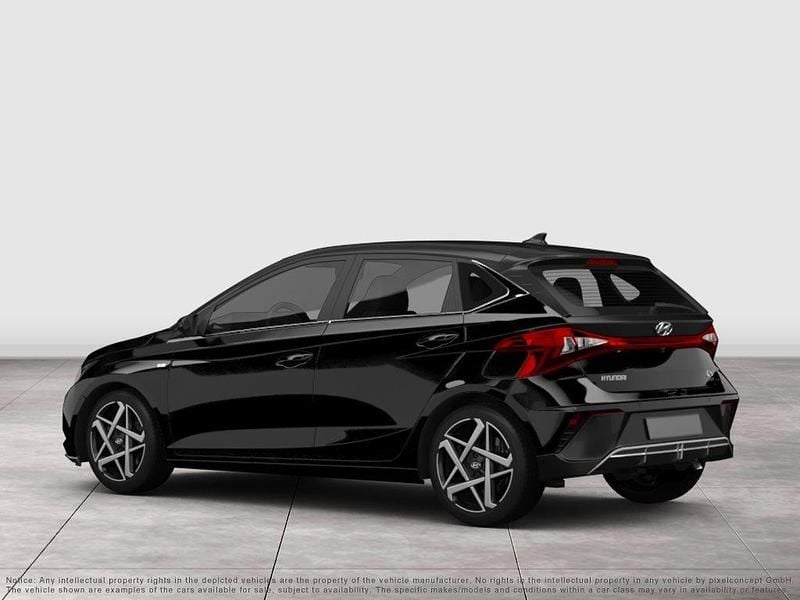 Neu Hyundai i20 Prime 114 PS (83 kW) 2025 Schwarz Limousine