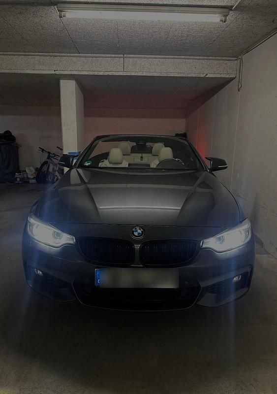 Grau Gebraucht 2016 BMW 420 M Sport Cabrio | 23.300 € (Fairer Preis) - Bild 1/4