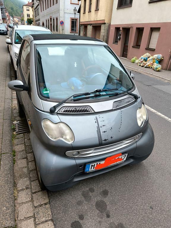 Blau Gebraucht 2000 Smart ForFour Cabrio | 1.700 € - Bild 1/4