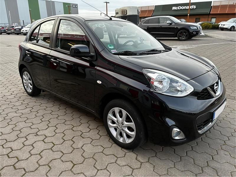 Gebraucht Nissan Micra 98 PS (72 kW) 2013 Schwarz Kleinwagen