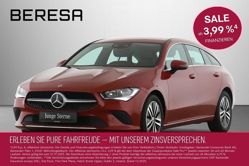 Rot Gebraucht 2022 Mercedes CLA220 Progressive Limousine | 26.280 € (Superpreis) - Bild 1/4