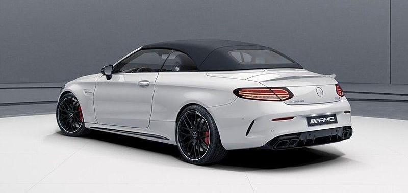 Weiß Gebraucht 2023 Mercedes C63S AMG AMG Cabrio | 77.000 € (Fairer Preis) - Bild 1/4