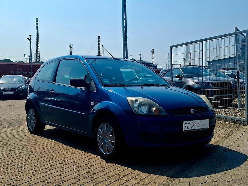 Blau Gebraucht 2008 Ford Fiesta Kleinwagen | 1.790 € (Fairer Preis) - Bild 1/4