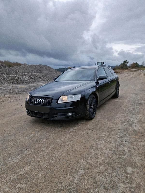 Schwarz Gebraucht 2008 Audi A6 S-Line Kombi | 2.999 € (Guter Preis) - Bild 1/4