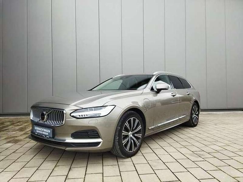 Pebble grey (metallic) Gebraucht 2021 Volvo V90 Inscription Kombi | 42.390 € (Etwas zu teuer) - Bild 1/4