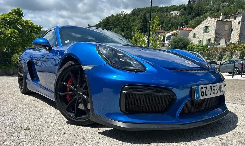 Gebraucht Porsche Cayman GT4 385 PS (283 kW) 2015 Blau Coupé