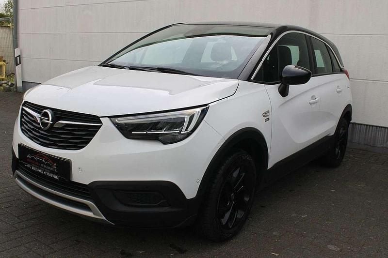 Gebraucht Opel Crossland X 110 PS (80 kW) 2020 Schneeweiss/olympic/summit whi SUV