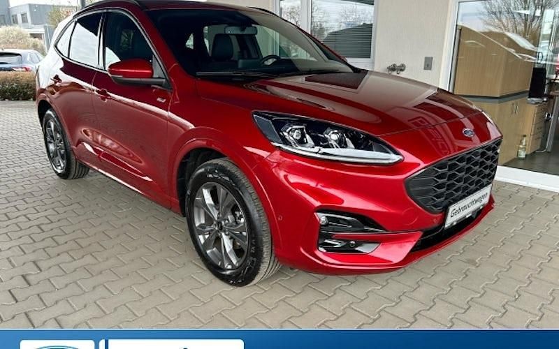 Lucidrot metallic Gebraucht 2024 Ford Kuga ST-Line X SUV | 34.990 € (Fairer Preis) - Bild 1/4