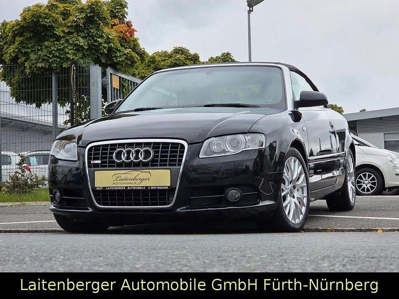 Gebraucht Audi A4 Cabriolet S-Line 232 PS (170 kW) 2008 Schwarz Cabrio