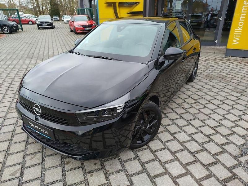 Gebraucht Opel Corsa Edition 101 PS (74 kW) 2025 Lackierung schwarz perla nera/typ aussenverkleidung metalliclackierung Kleinwagen