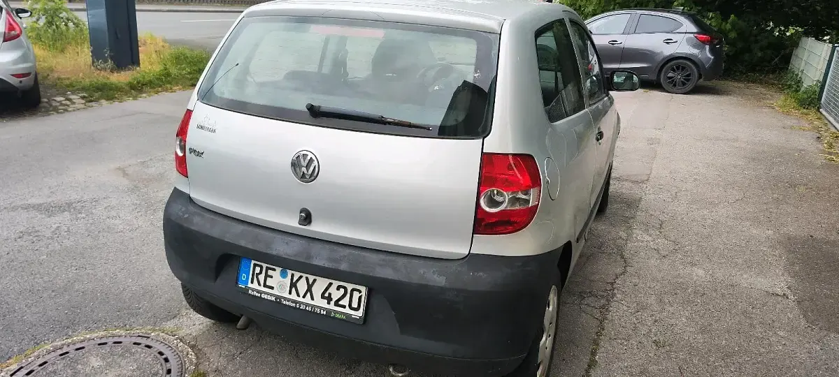 Gebraucht VW Fox 62 PS (45 kW) 2006 Silber Kleinwagen