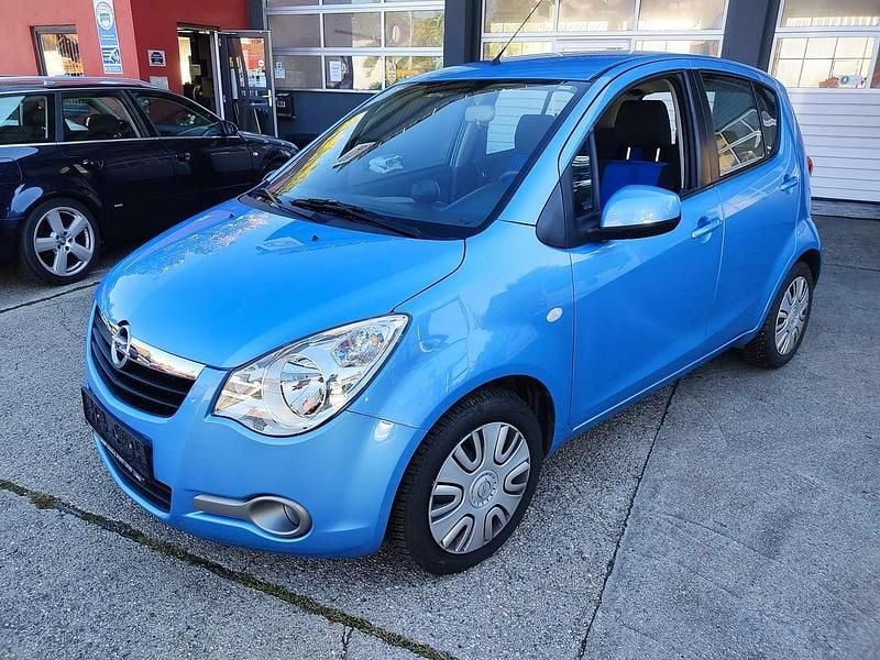 Blau Gebraucht 2010 Opel Agila Edition Kleinwagen | 4.350 € (Fairer Preis) - Bild 1/4