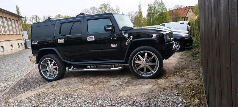 Schwarz Gebraucht 2008 Hummer H2 SUV | 28.900 € - Bild 1/4