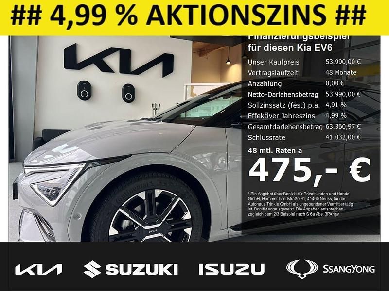 (c7s) wolfgrau m Gebraucht 2024 Kia EV6 3 SUV | 53.990 € (Fairer Preis) - Bild 1/3