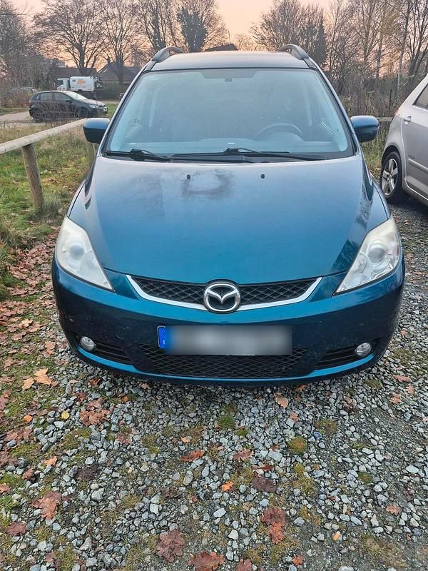 Grün Gebraucht 2007 Mazda 5 Van / Kleinbus | 1.200 € (Superpreis) - Bild 1/4