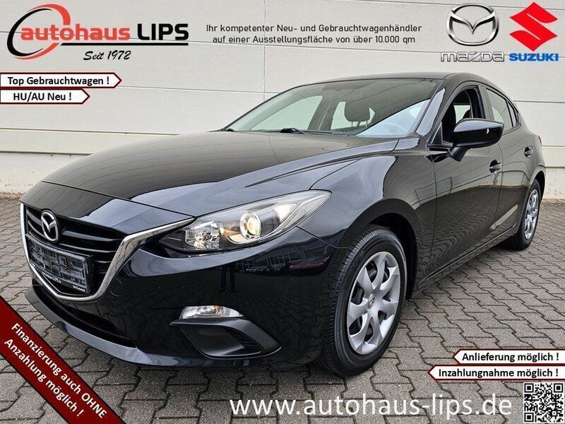 Onyxschwarz metallic Gebraucht 2014 Mazda 3 Prime-Line Limousine | 9.990 € (Etwas zu teuer) - Bild 1/4
