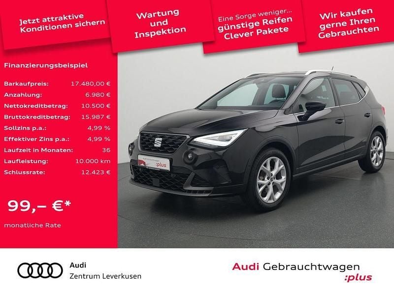 Midnightblack Gebraucht 2024 Seat Arona FR SUV | 17.480 € (Superpreis) - Bild 1/4