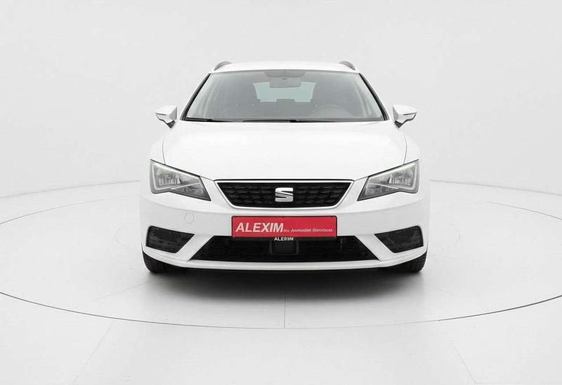 Usata Seat Leon ST Reference 110 CV (80 kW) 2017 Bianco Station wagon