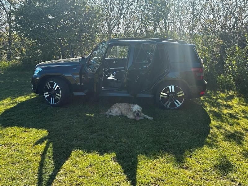 Gebraucht Mercedes GLK220 170 PS (125 kW) 2012 Schwarz SUV