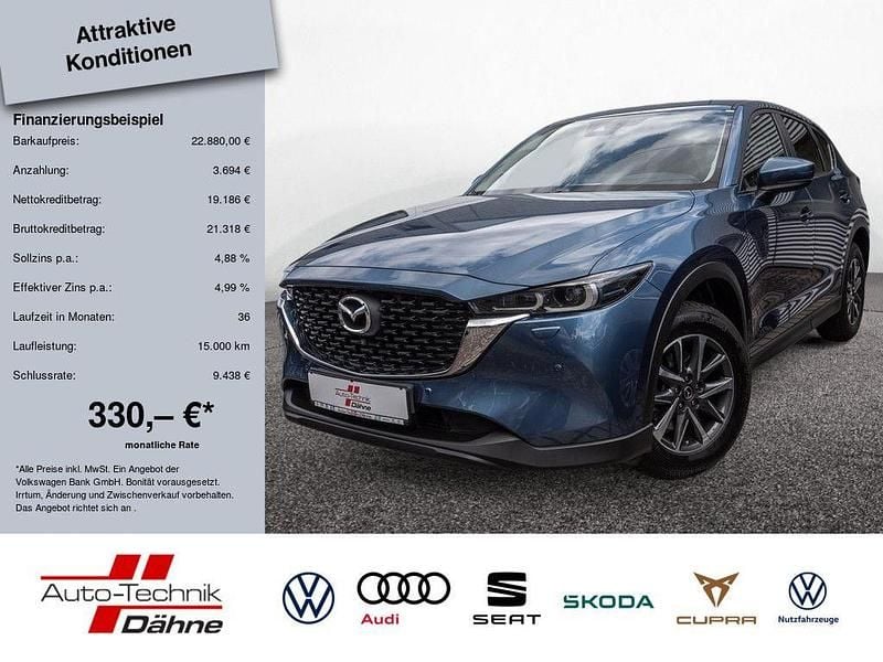 Blau Gebraucht 2023 Mazda CX-5 Ad'Vantage SUV | 22.880 € (Superpreis) - Bild 1/4