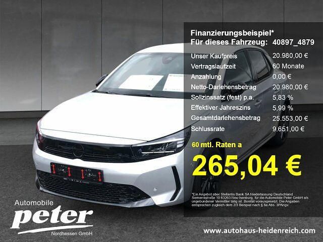 Silber Gebraucht 2025 Opel Corsa Limousine | 20.980 € (Teuer) - Bild 1/4