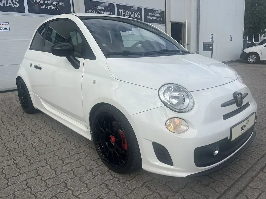 Gebraucht Abarth 500 135 PS (99 kW) 2012 Weiß Kleinwagen