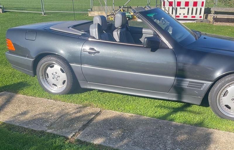 Gebraucht Mercedes SL500 320 PS (235 kW) 1995 Blau Cabrio