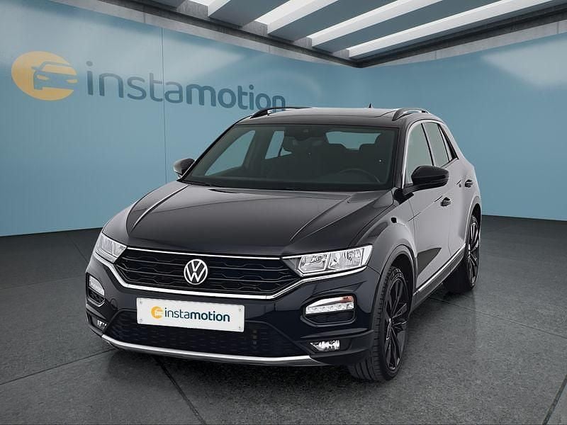 Schwarz Gebraucht 2022 VW T-Roc SUV | 25.449 € (Fairer Preis) - Bild 1/4