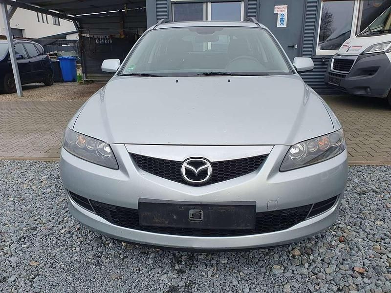 Silver contrail Gebraucht 2005 Mazda 6 Exclusive Kombi | 2.790 € (Fairer Preis) - Bild 1/4