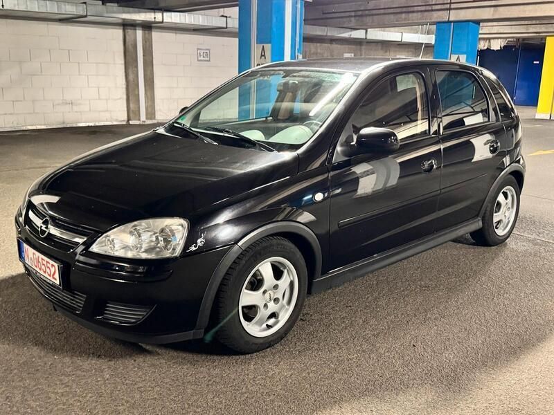 Schwarz Gebraucht 2005 Opel Corsa Edition Limousine | 1.599 € (Fairer Preis) - Bild 1/4