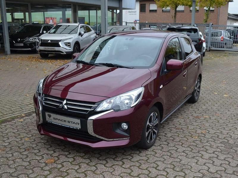 Bordeauxrot (p) Gebraucht 2020 Mitsubishi Space Star Edition+ Kleinwagen | 10.490 € (Guter Preis) - Bild 1/4