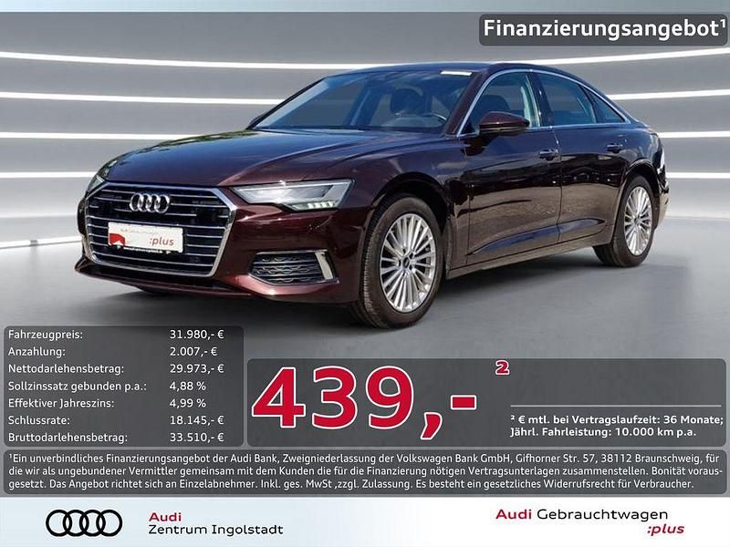 Sevillarot metallic Gebraucht 2021 Audi A6 Ambiente Limousine | 31.980 € (Superpreis) - Bild 1/3