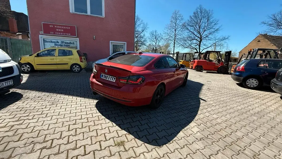 Brugt BMW 430 Shadowline 252 HK (185 kW) 2016 Rød Coupe