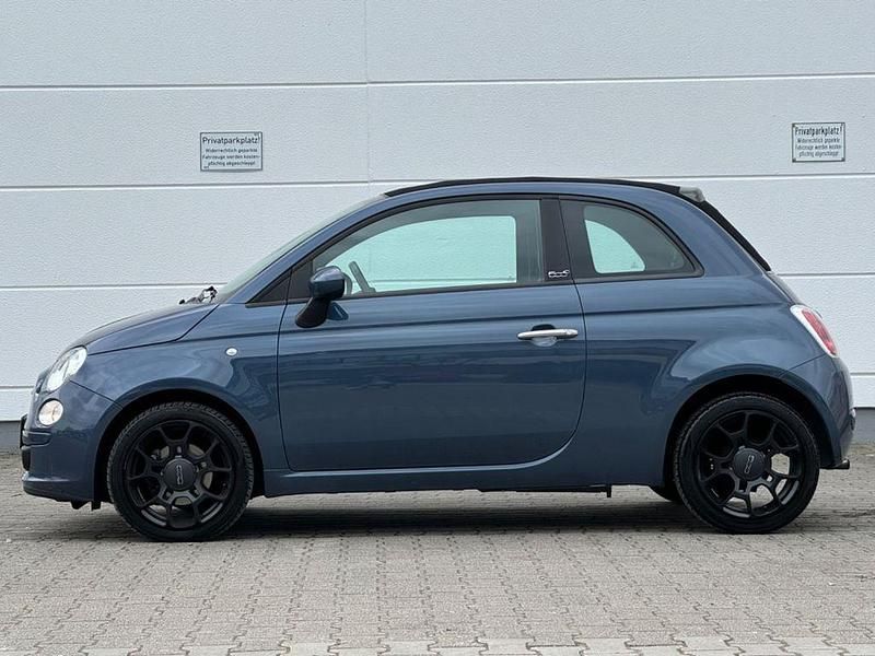 Gebraucht Fiat 500C 86 PS (63 kW) 2011 Blau Cabrio