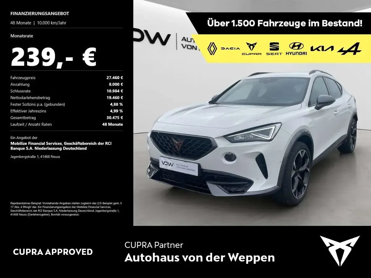 Gebraucht Cupra Formentor VZ 245 PS (180 kW) 2024 SUV