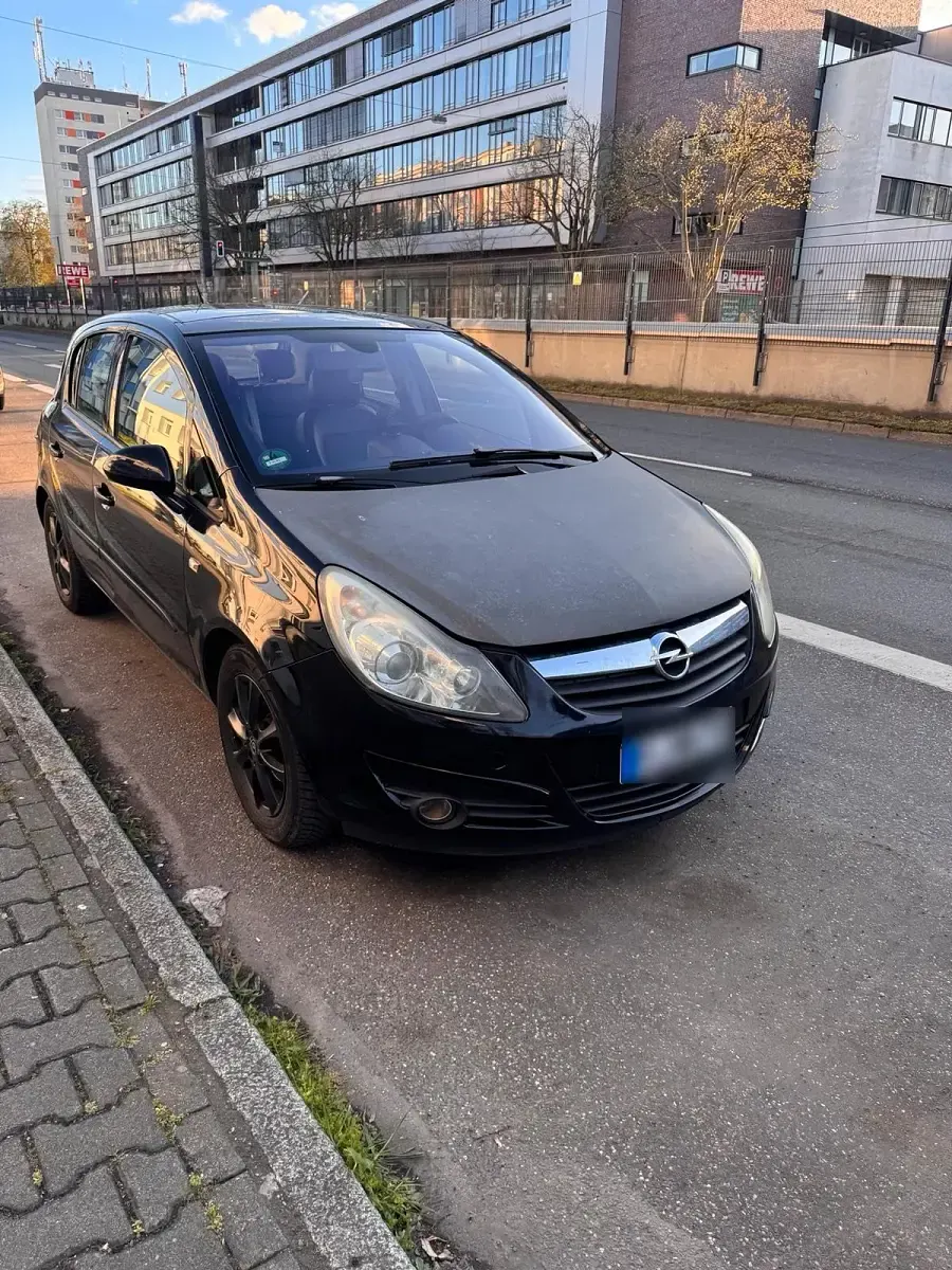 Gebraucht Opel Corsa 87 PS (63 kW) 2007 Schwarz Kleinwagen