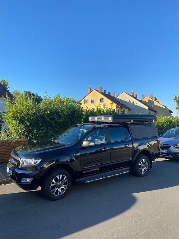 Schwarz Gebraucht 2017 Ford Ranger Wildtrack Abholung | 22.500 € (Etwas zu teuer) - Bild 1/4