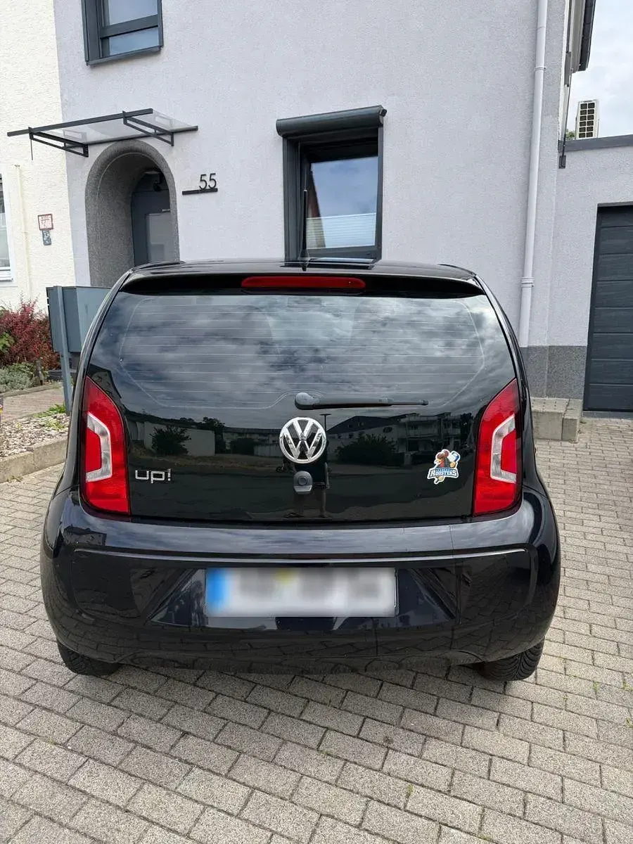 Gebraucht VW up! 60 PS (44 kW) 2016 Schwarz Kleinwagen