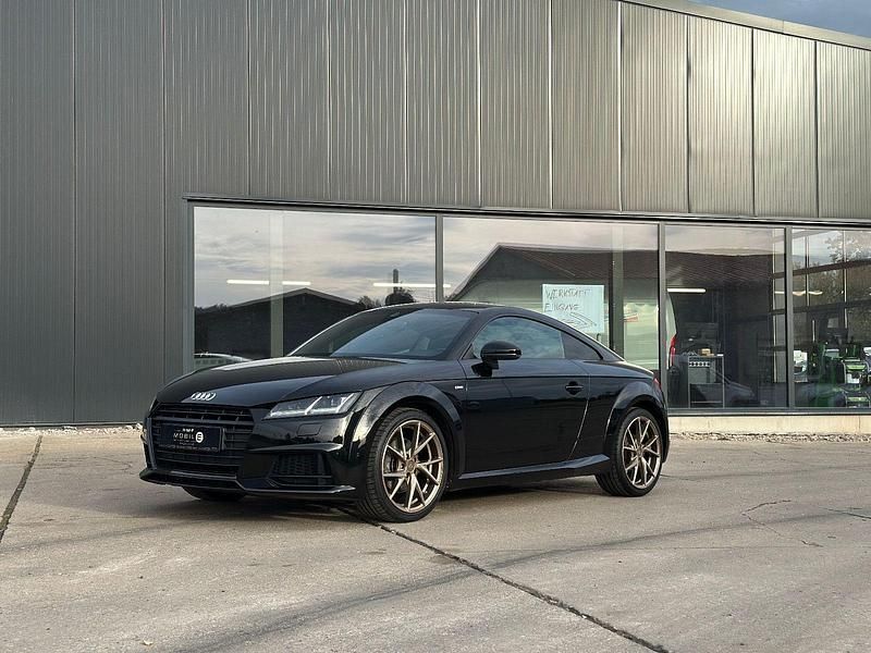 Schwarz Gebraucht 2017 Audi TT S-Line Coupé | 22.890 € (Teuer) - Bild 1/4