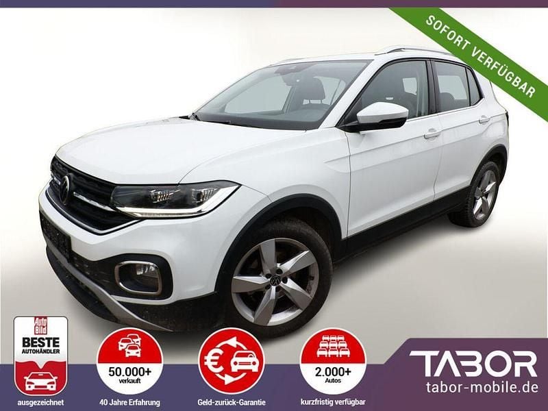 Weiss Gebraucht 2021 VW T-Cross Style SUV | 18.555 € (Guter Preis) - Bild 1/4