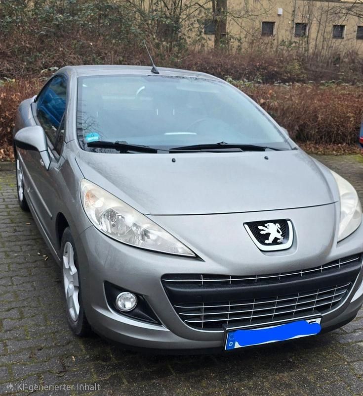 Silber Gebraucht 2009 Peugeot 207 CC Cabrio | 2.100 € (Superpreis) - Bild 1/4