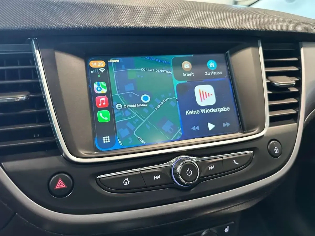 Gebraucht Opel Crossland X Innovation 110 PS (80 kW) 2020 Kirschrot schwarz metallic SUV