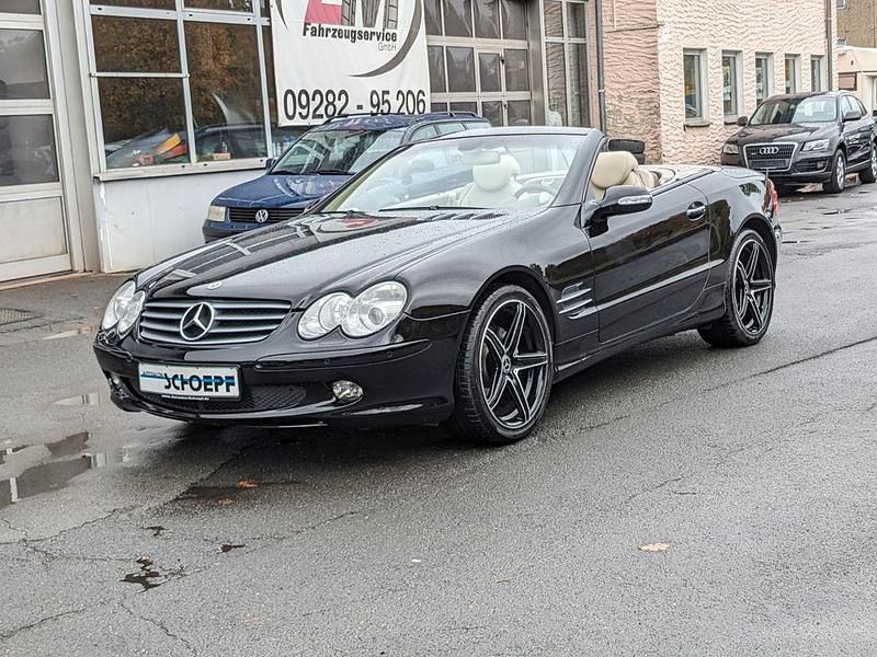 Gebraucht Mercedes SL350 245 PS (180 kW) 2003 Schwarz Cabrio