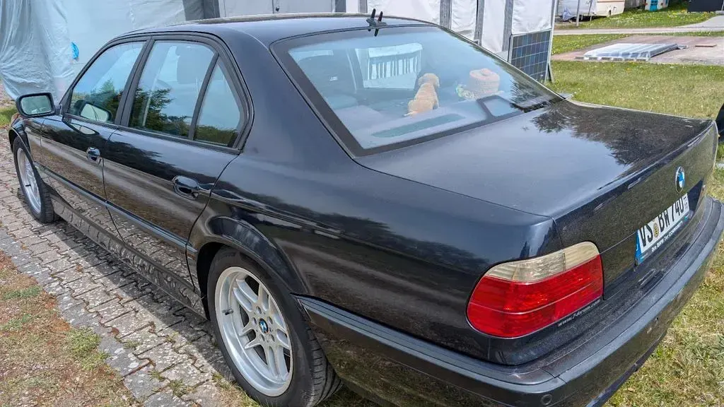Gebraucht BMW 740 Sport Line 245 PS (180 kW) 1999 Blau Limousine