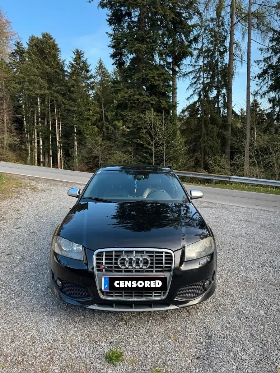 Gebraucht Audi S3 265 PS (194 kW) 2008 Schwarz Kleinwagen