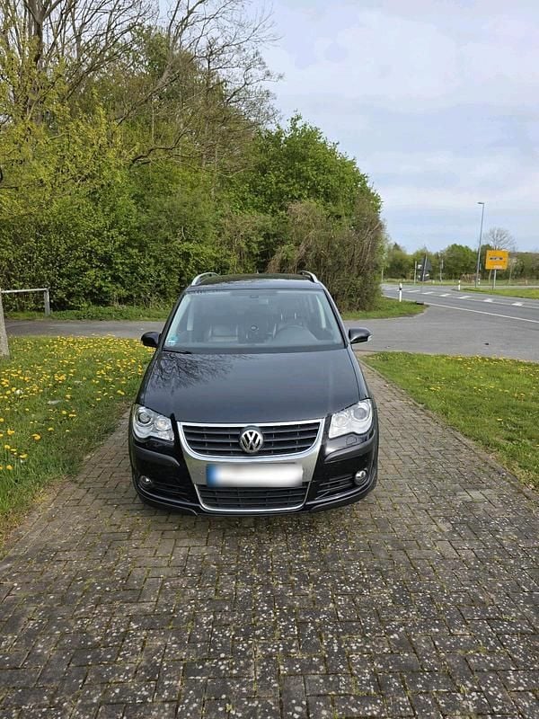 Gebraucht VW Touran Cross 170 PS (125 kW) 2008 Schwarz Van / Kleinbus