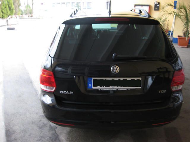 Gebraucht VW Golf V Comfortline 105 PS (77 kW) 2007 Schwarz metallic Kombi