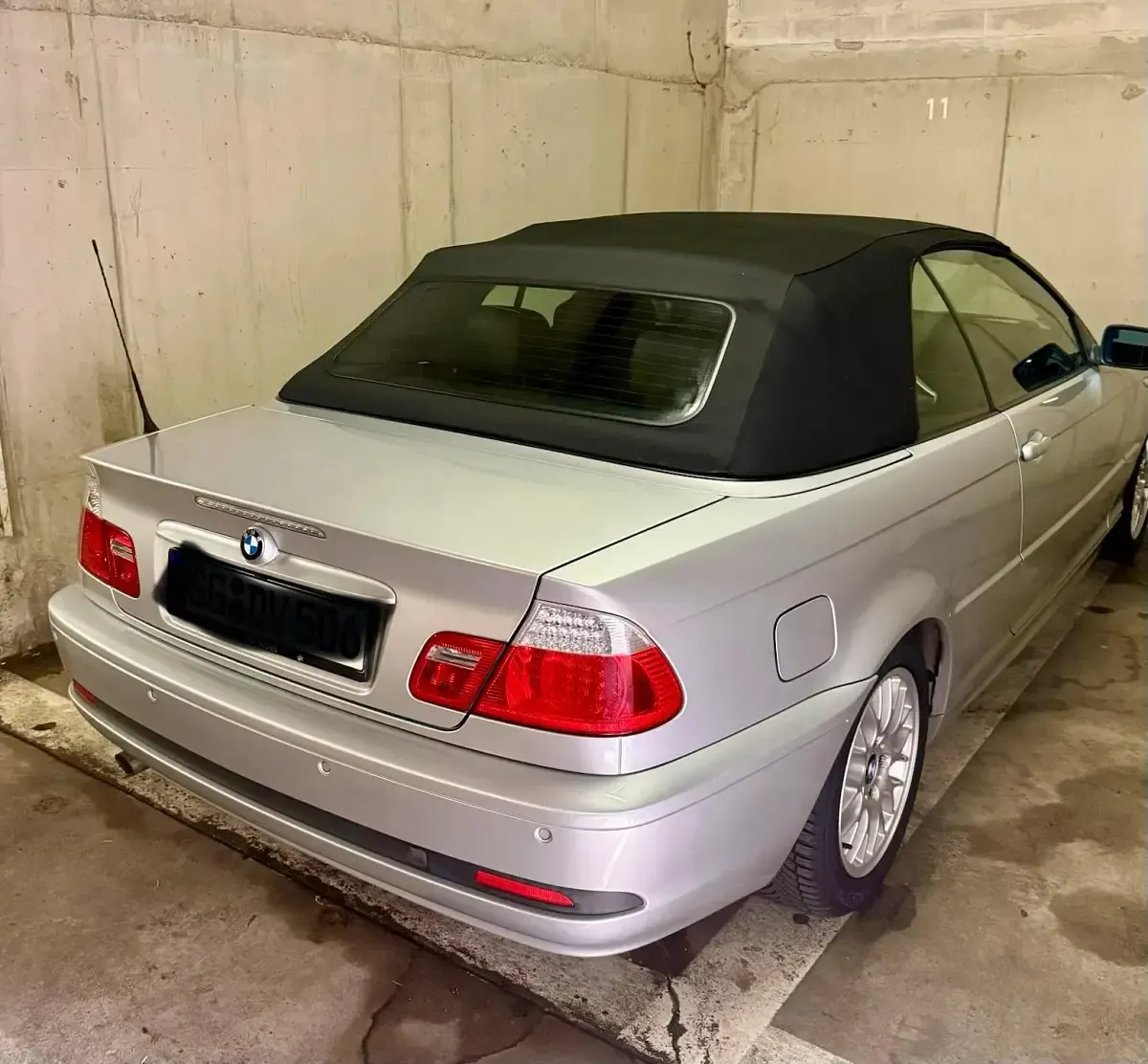 Gebraucht BMW 318 150 PS (110 kW) 2006 Silber Cabrio